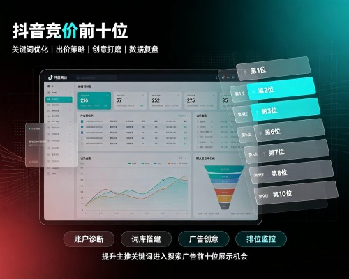 罗甸抖音搜索竞价